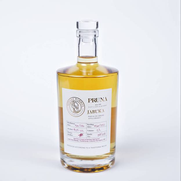 Single Barrel apple rakija - Serbian oak 0,7L
