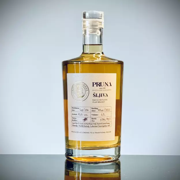 Single Barrel rakija od šljive - srpski hrast 0,7L
