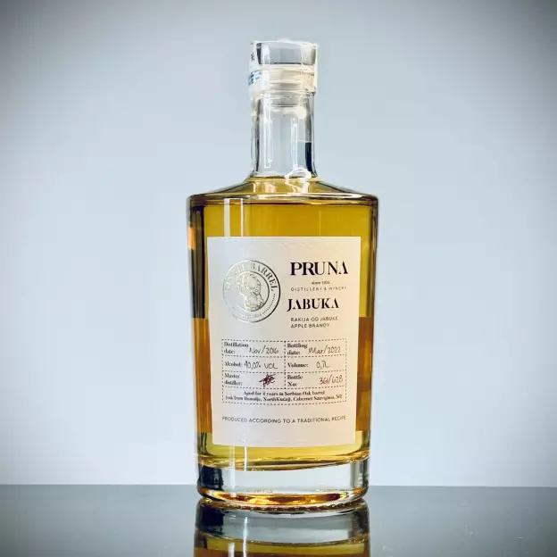 Single Barrel rakija od jabuke - srpski hrast 0,7L