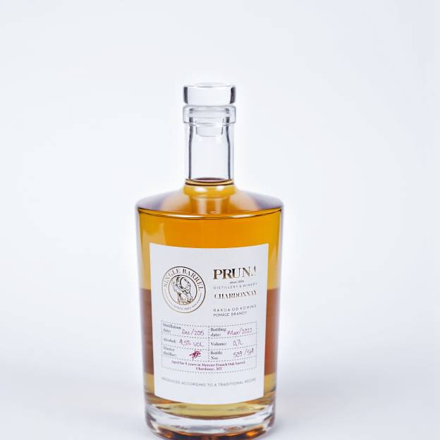 Single Barrel Weinbrand aus Chardonnay - Französsisches Mercier Eichenfass 0.7L