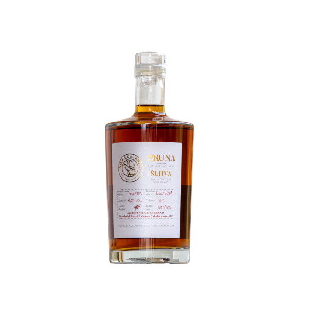Single Barrel Pflaumenbrand - Nadalie Französisches Eichenfass 0.7L