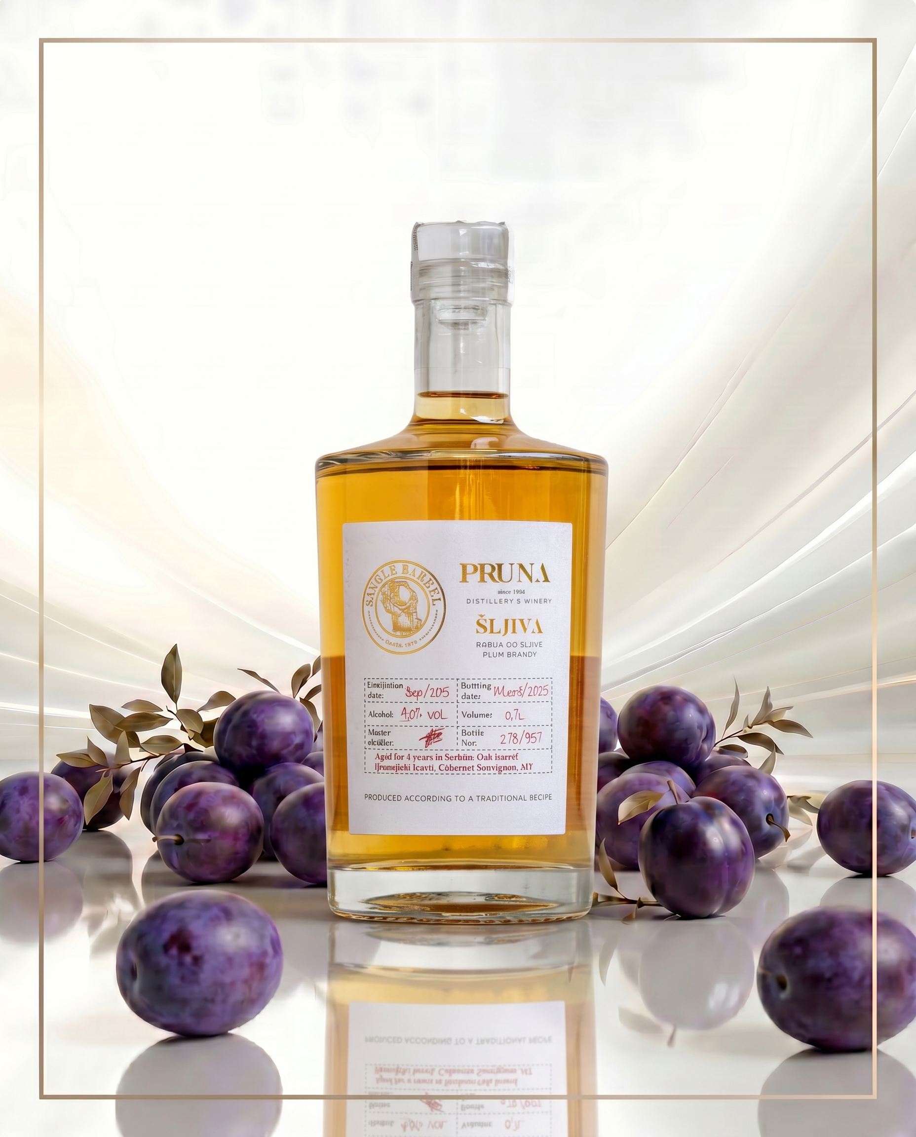 PRUNA Šljiva Single Barrel